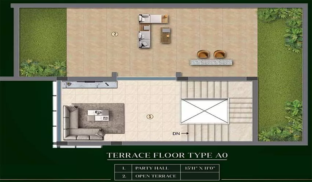 Purva Sparkling Springs villas Bannerghatta Road, Bangalore Floor Plan