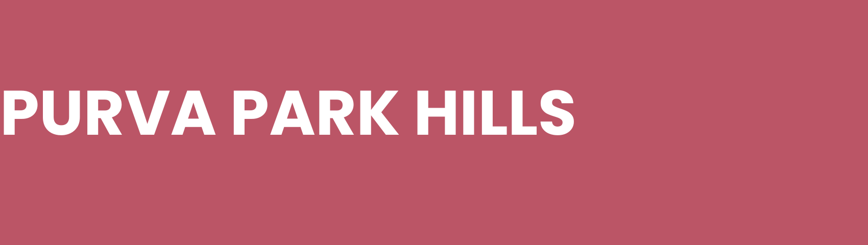 Purva Park Hills Logo